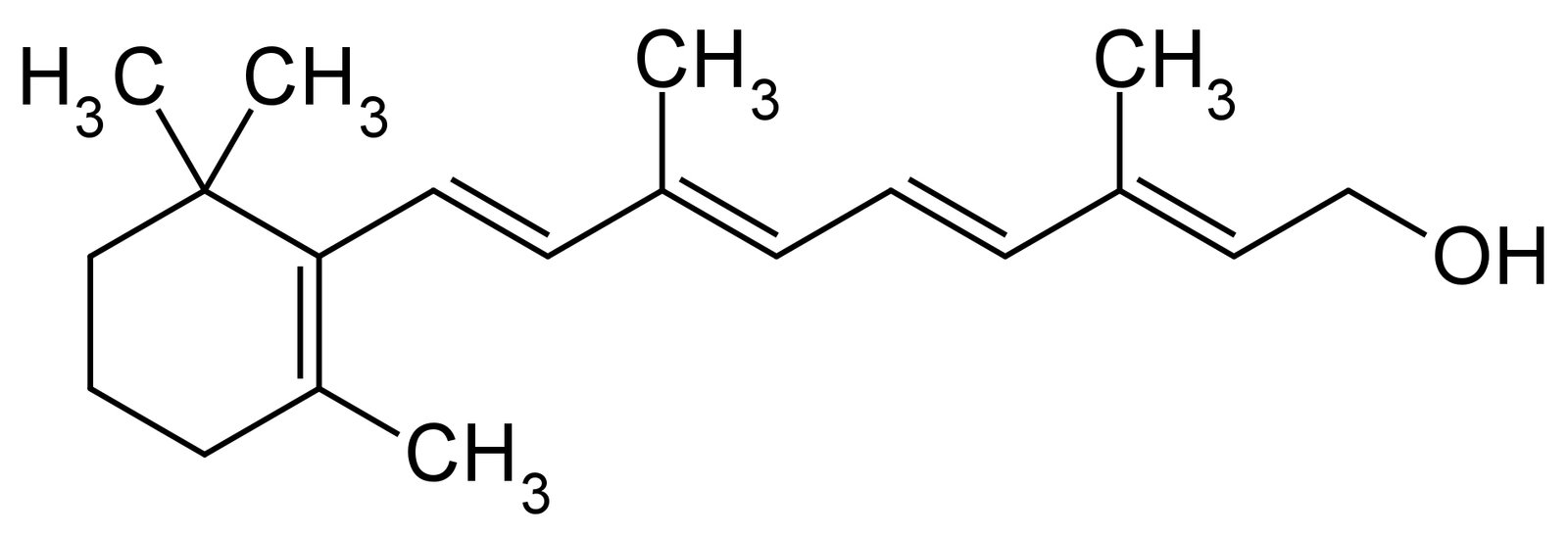 ريتينول - الريتنول  فيتامين أ (A)   Retinol