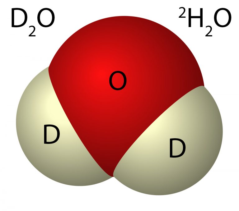 أكسيد الديتريوم Deuterium Oxide مصادر الكيمياء