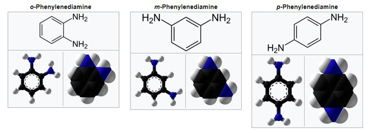 فينيلين ثنائي الأمين Phenylenediamine