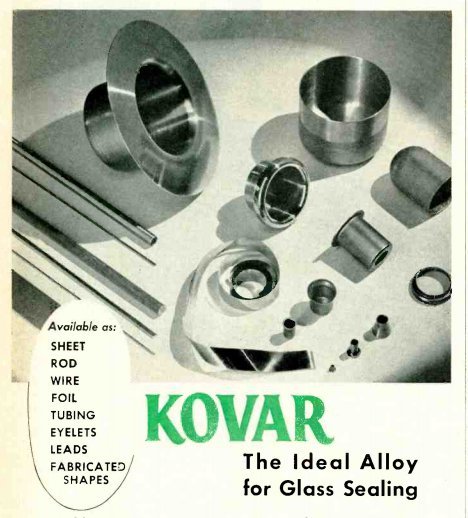 Assortment of Kovar metal