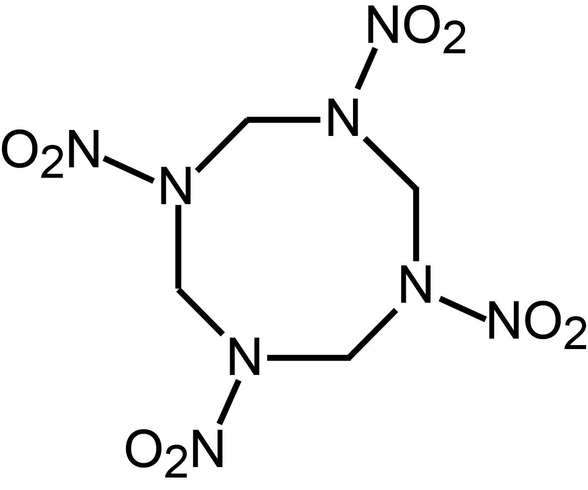 cyclotetramethylenetetranitramine NEW