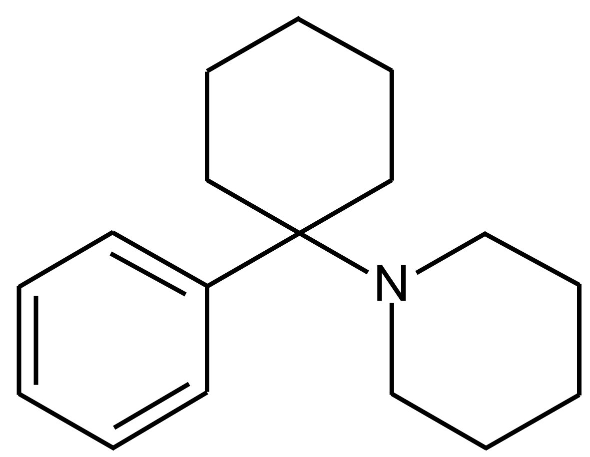 فينسيكلايدين (فينسيكليدين) Phencyclidine