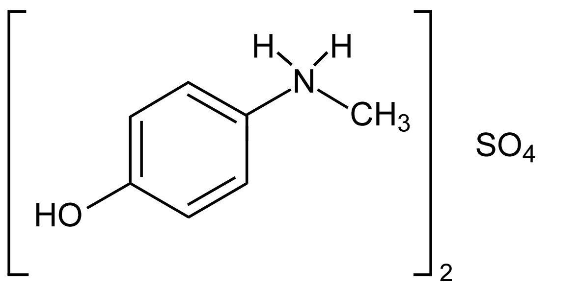 كبريتات-بارا-ميثيل أمينوفينول p-Methylaminophenol Sulfate