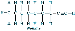 نوناين (1-) Nonyne CH3(CH2)6≡CCH