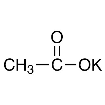 خلات البوتاسيوم (أسيتات البوتاسيوم) Potassium Acetate  CH3COOK