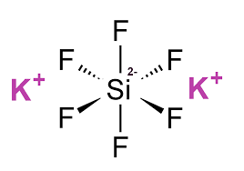 سداسي فلورو سيليكات البوتاسيوم  [Potassium Hexafluorosilicate  K2[SiF6