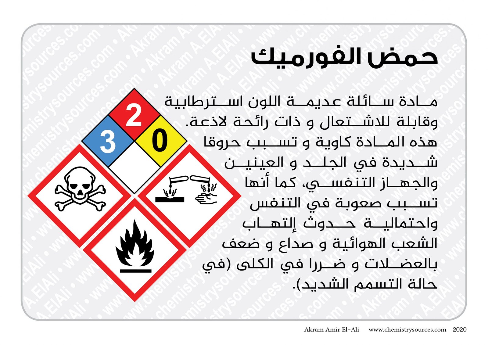 بطاقات اخطار المواد الكيميائية المختصرة14 scaled