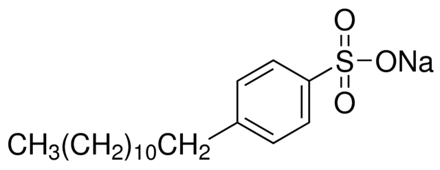 دوديسيل بنزين سلفونات الصوديوم Sodium dodecylbenzenesulfonate C18H29SO3Na
