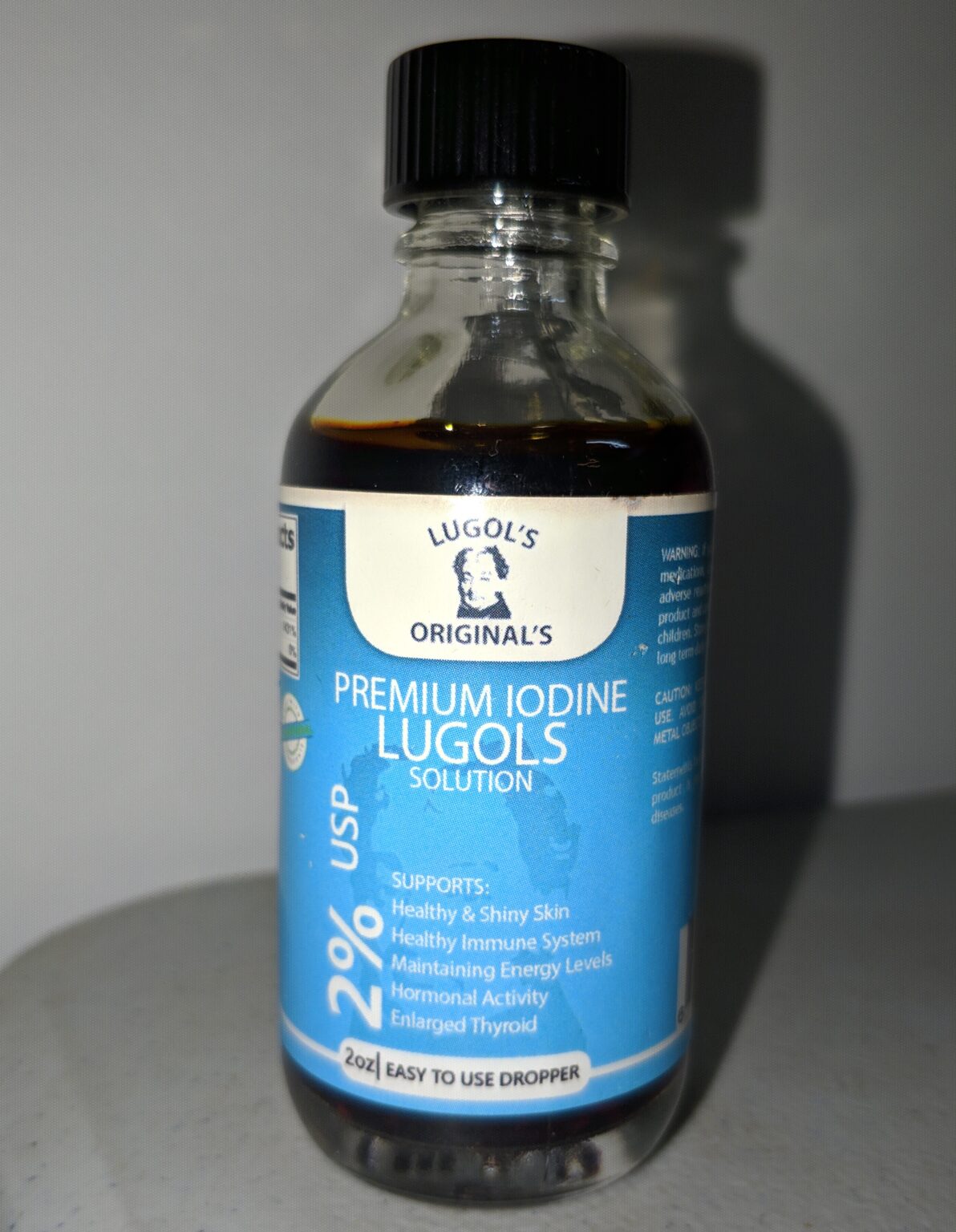 يود لوجول (يود لوغول) Lugol's Iodine مصادر الكيمياء