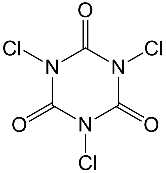 ثلاثي كلوريد أيسو حمض السيانوريك (حمض ثلاثي كلورو إيزوسيانوريك) Trichloroisocyanuric Acid