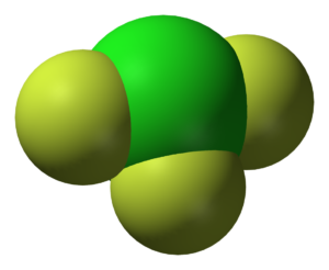 ثلاثي فلوريد الكلور ClF3 Chlorine trifluoride