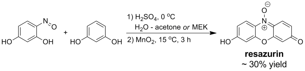 Resazurin synthesis
