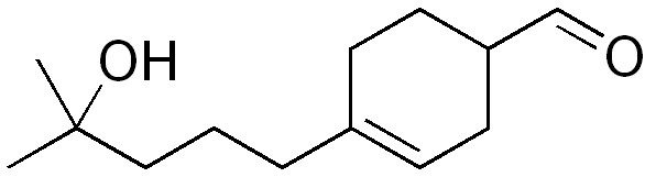 هيدروكسي أيسوهكسيل 3-هكسان حلقي كربوكسالدهيد Hydroxyisohexyl 3-Cyclohexene Carboxaldehyde