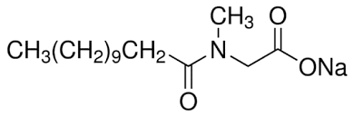 ساركوسينات لورويل الصوديوم sodium lauroyl sarcosinate