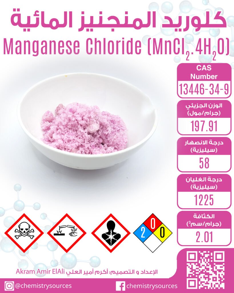 كلوريد المنجنيز Manganese (II) Chloride
