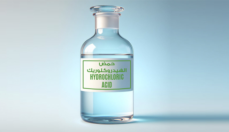 بطاقة المعلومات المختصرة : حمض الهيدروكلوريك Hydrochloric Acid HCl